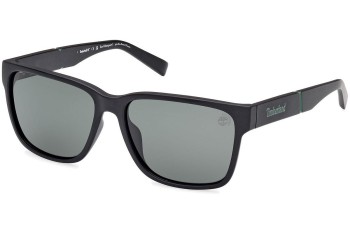 Ochelari de soare Timberland TB9335-H 02R Polarized Pătrați Negri