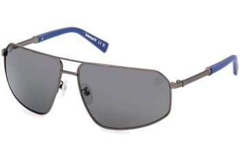 Слънчеви очила Timberland TB9341-H 07D Polarized Пилотни Сива