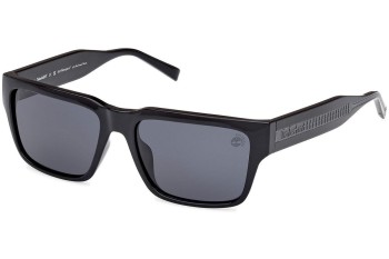 Ochelari de soare Timberland TB9336-H 01D Polarized Pătrați Negri