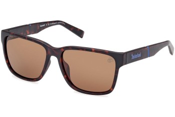 Solbriller Timberland TB9335-H 52H Polarized Firkantet Havana