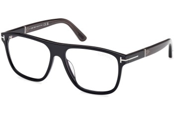 Okulary przeciwsłoneczne Tom Ford Frances FT1081 01A Kwadratowe Czarne