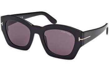 Napszemüvegek Tom Ford Guilliana FT1083 01A Szogletes Fekete