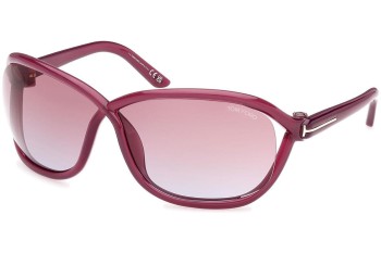 Ochelari de soare Tom Ford Fernanda FT1069 83Z Specială Roșii