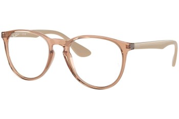 Brillen Ray-Ban Erika RX7046 8339 Vierkant Bruin