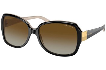 Слънчеви очила Ralph by Ralph Lauren RA5138 6123T3 Polarized С голям размер Черна