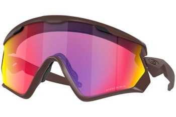 Ochelari de soare Oakley Wind Jacket 2.0 OO9418 941829 Lentilă unică | Shield Roșii