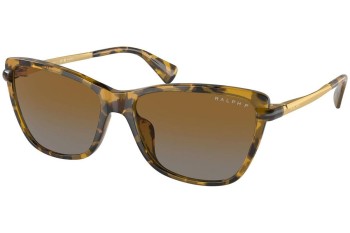 Okulary przeciwsłoneczne Ralph Lauren RA5308U 5836T5 Polarized Kocie oczy Havana