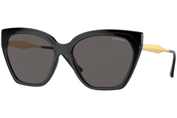 Слънчеви очила Vogue Eyewear VO5521S W44/87 Око на котка Черна