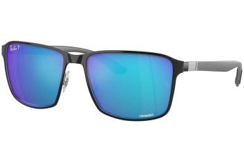 Napszemüvegek Ray-Ban Chromance Collection RB3721CH 9144A1 Polarized Szogletes Fekete