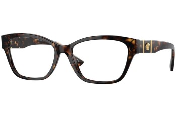 Brillen Versace VE3344 108 Cat Eye Havana