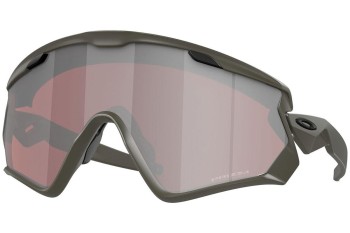 Aurinkolasit Oakley Wind Jacket 2.0 OO9418 941826 Yksilinssinen | Shield Vihreä