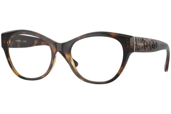 Okulary korekcyjne Vogue Eyewear VO5527 W656 Kocie oczy Havana