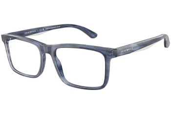 Ochelari Emporio Armani EA3227 6054 Dreptunghiulari Albaștri