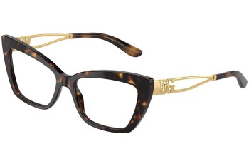 Briller Dolce & Gabbana DG3375B 502 Cat Eye Havana