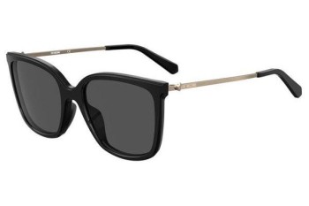 Ochelari de soare Love Moschino MOL035/S 807/IR Pătrați Negri