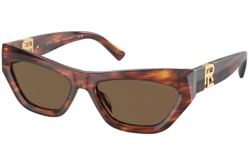 Okulary przeciwsłoneczne Ralph Lauren The Kiera RL8218U 500773 Kocie oczy Havana