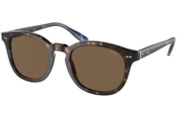 Ochelari de soare Polo Ralph Lauren PH4206 500373 Rotunzi Havana