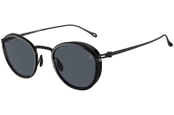 Napszemüvegek Giorgio Armani AR6148T 327787 Kerek Fekete