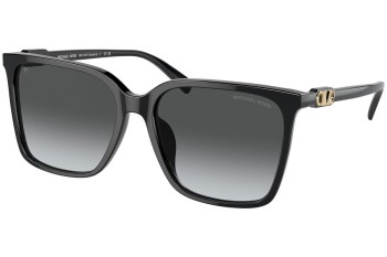 Okulary przeciwsłoneczne Michael Kors MK2197U 3005T3 Polarized Kwadratowe Czarne