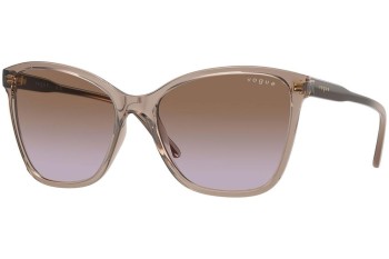 Слънчеви очила Vogue Eyewear VO5520S 294068 Око на котка Кафява