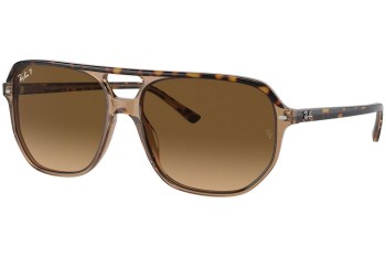 Solbriller Ray-Ban RB2205 1292M2 Polarized Pilot Brun