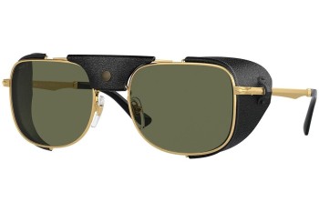 Solbriller Persol PO1013SZ 114958 Polarized Rektangulær Guld