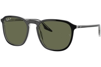 Okulary przeciwsłoneczne Ray-Ban RB2203 919/58 Polarized Kwadratowe Czarne