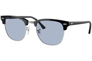 Okulary przeciwsłoneczne Ray-Ban Clubmaster RB3016 135464 Browline Czarne