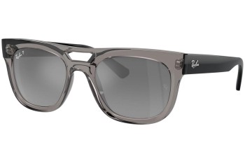 Zonnebril Ray-Ban RB4426 672582 Polarized Vierkant Grijs