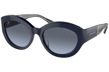 Okulary przeciwsłoneczne Michael Kors MK2204U 39488F Kocie oczy Niebieskie