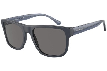 Слънчеви очила Emporio Armani EA4163 508881 Polarized Квадратни Синя