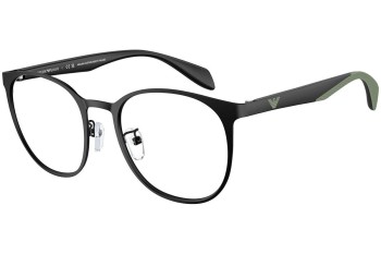 Okulary korekcyjne Emporio Armani EA1148 3001 Okrągłe Czarne