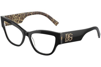 szemüvegeinket Dolce & Gabbana DG3378 3299 Cat Eye Fekete