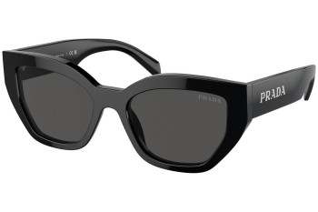 Solbriller Prada PRA09S 1AB5S0 Cat Eye Sort