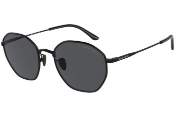 Okulary przeciwsłoneczne Giorgio Armani AR6150 300187 Kwadratowe Czarne