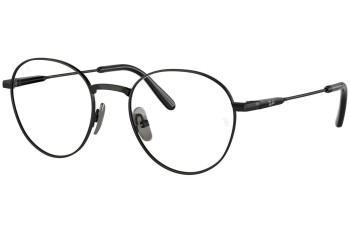 Silmälasit Ray-Ban David Titanium RX8782 1244 Pyöreä Musta