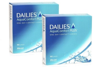 Lentile de contact Dailies AquaComfort Plus zilnice (180 lentile)