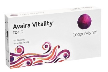 Piilolinssit Kuukausilinssit Avaira Vitality Toric (6 linssiä)