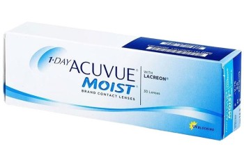 Kontaktní čočky Denní 1 Day Acuvue Moist (30 čoček)