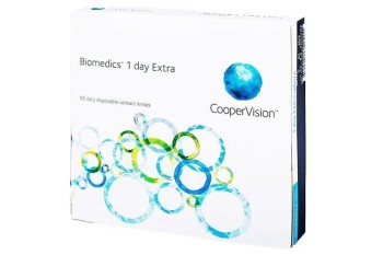 Kontaktlinser Daglige Biomedics 1 Day Extra (90 linser)