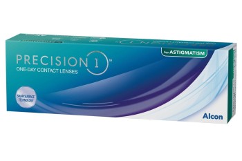 Piilolinssit Päivittäiset Precision1 astigmatismia vastaan (30 linssiä)