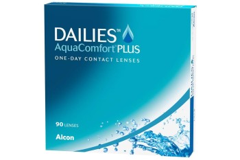 Lentile de contact Dailies AquaComfort Plus zilnice (90 lentile)