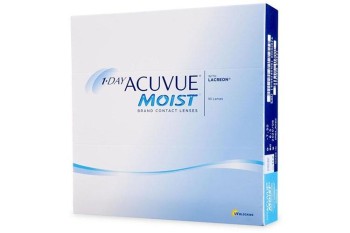 Kontaktní čočky Denní 1 Day Acuvue Moist (90 čoček)