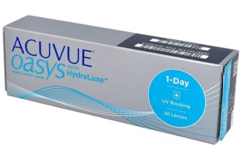 Kontaktní čočky Denní Acuvue Oasys 1-Day s technologií Hydraluxe (30 čoček)