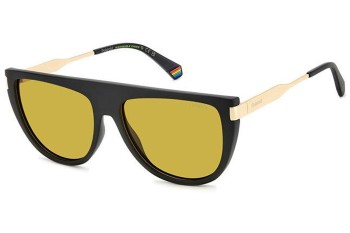 Okulary przeciwsłoneczne Polaroid PLD6221/S/X 003/MU Polarized Flat Top Czarne