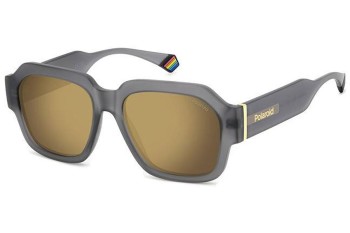 Zonnebril Polaroid PLD6212/S/X RIW/LM Polarized Rechthoekige Grijs