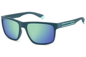 Слънчеви очила Polaroid PLD2157/S PYW/5Z Polarized Правоъгълни Зелена