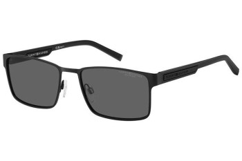 Sluneční brýle Tommy Hilfiger TH2087/S 003/M9 Polarized Obdélníkové Černé