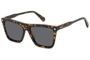 Zonnebril Polaroid PLD4164/S/X 086/M9 Polarized Flat Top Havana