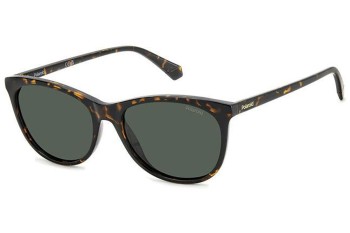 Ochelari de soare Polaroid PLD4161/S 086/UC Polarized Dreptunghiulari Havana